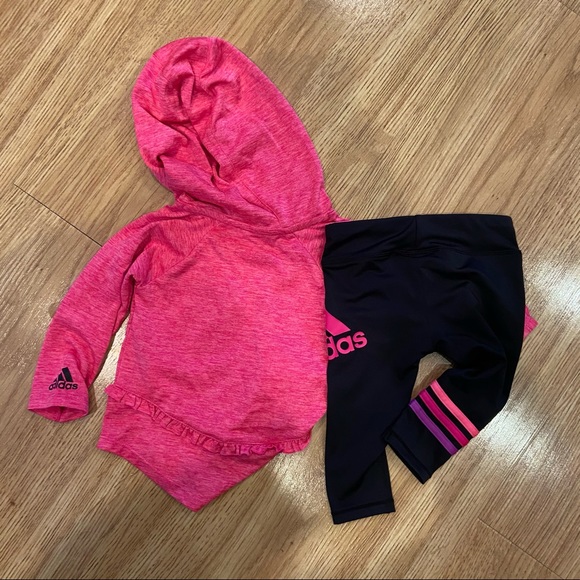 6month girls adidas matching outfit - Picture 2 of 3